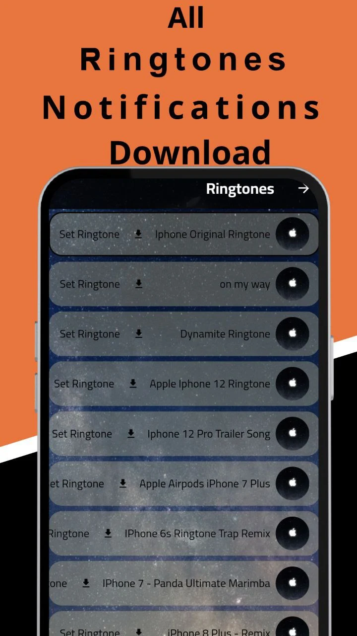 Ringtones for iphone screenshot