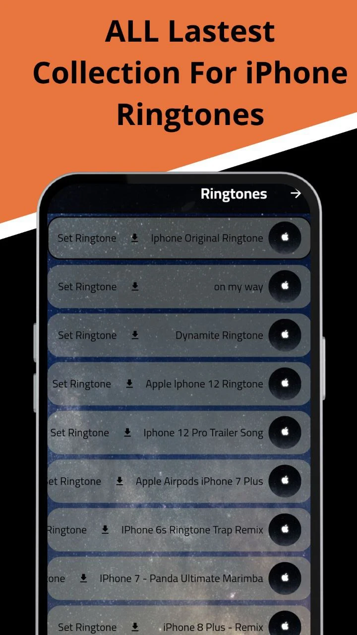 Ringtones for iphone screenshot